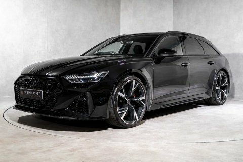 Audi RS6 Avant Quattro Carbon Black. Black #3