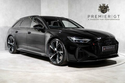 Audi RS6 Avant Quattro Carbon Black. Black