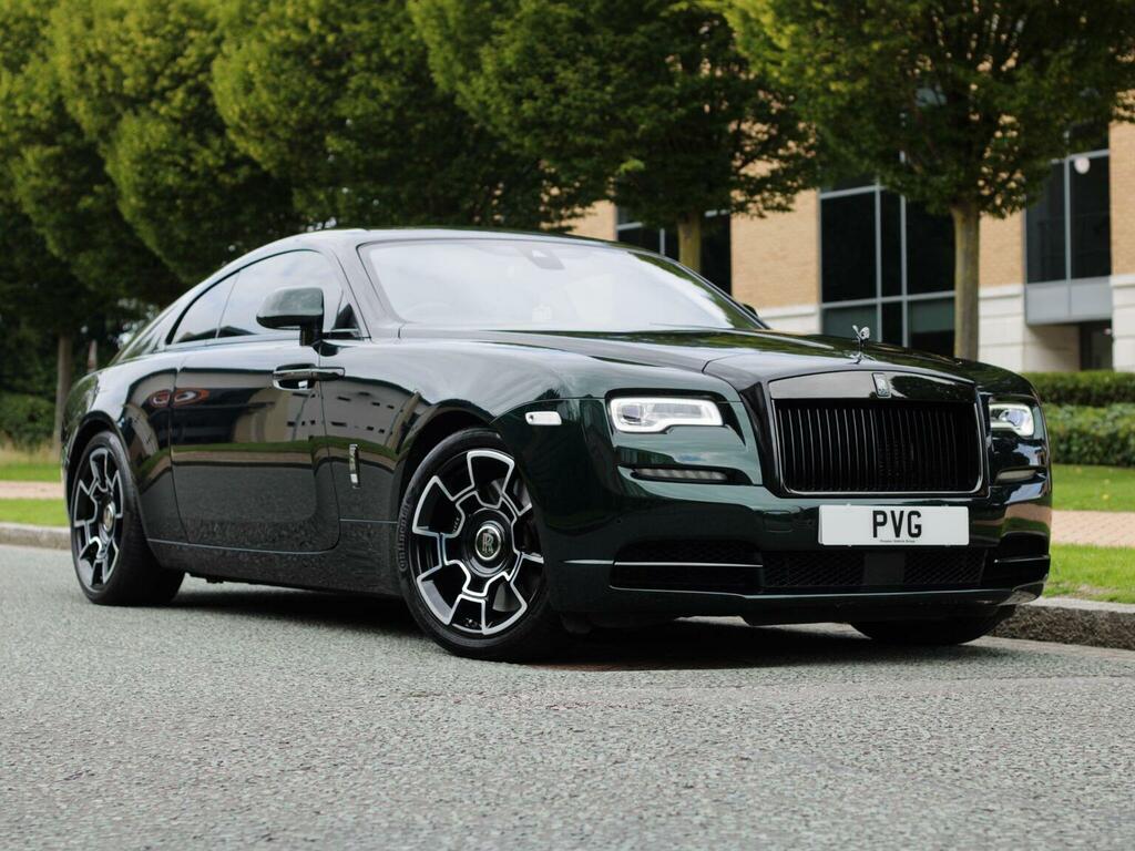 Rolls-Royce Wraith Coupe 6.6 V12 Black Badge Euro 6 201969 Green