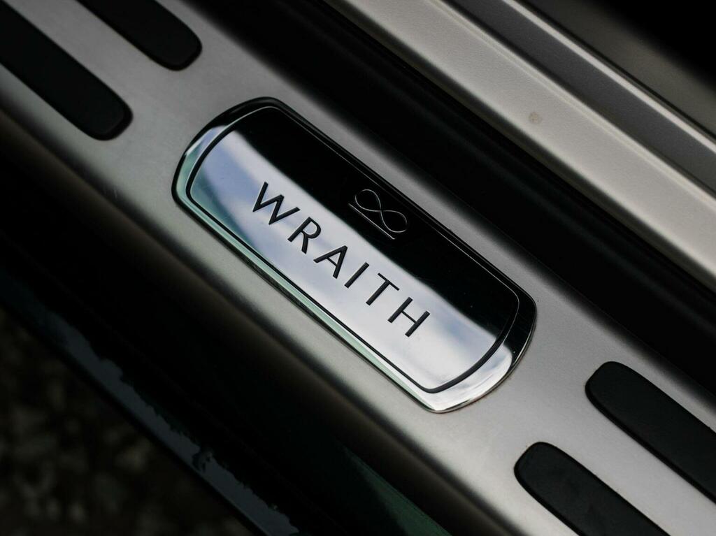 Rolls-Royce Wraith 6.6 V12 Coupe Euro 6 591 Bhp BV19JDU Blue #28