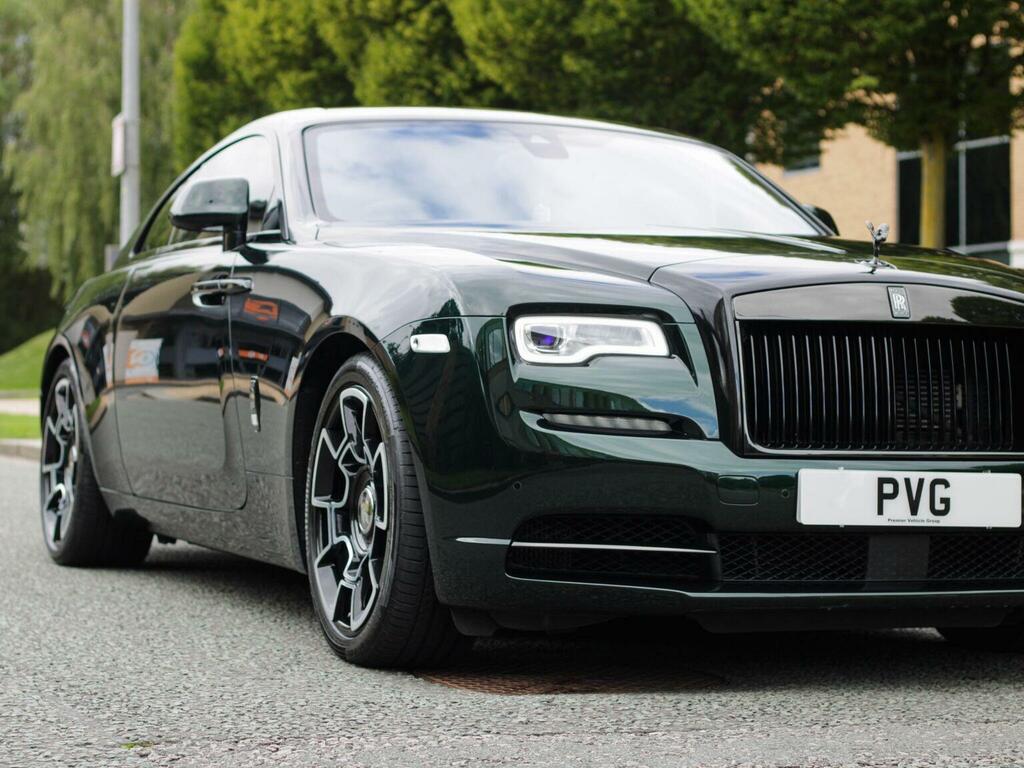 Rolls-Royce Wraith 6.6 V12 Coupe Euro 6 591 Bhp BV19JDU Blue #17