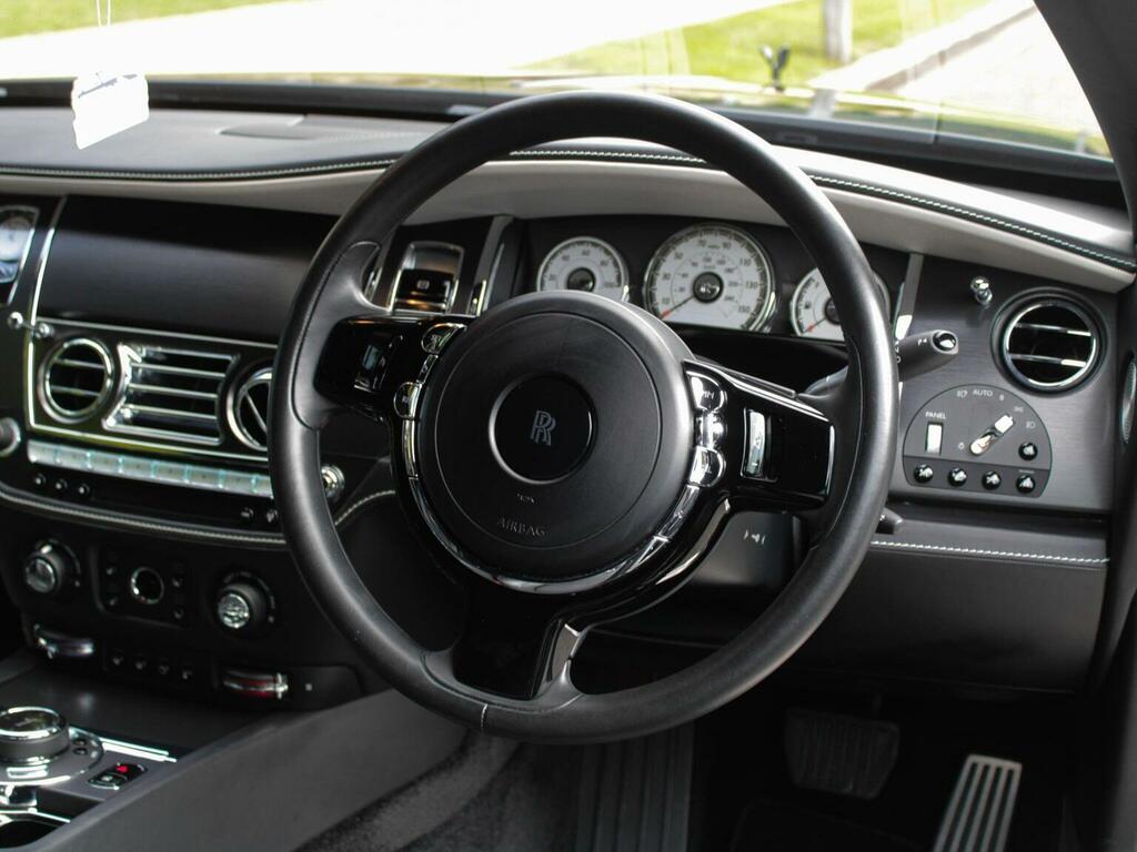 Rolls-Royce Wraith 6.6 V12 Coupe Euro 6 591 Bhp BV19JDU Blue #33