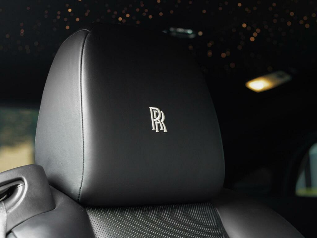 Rolls-Royce Wraith 6.6 V12 Coupe Euro 6 591 Bhp BV19JDU Blue #31