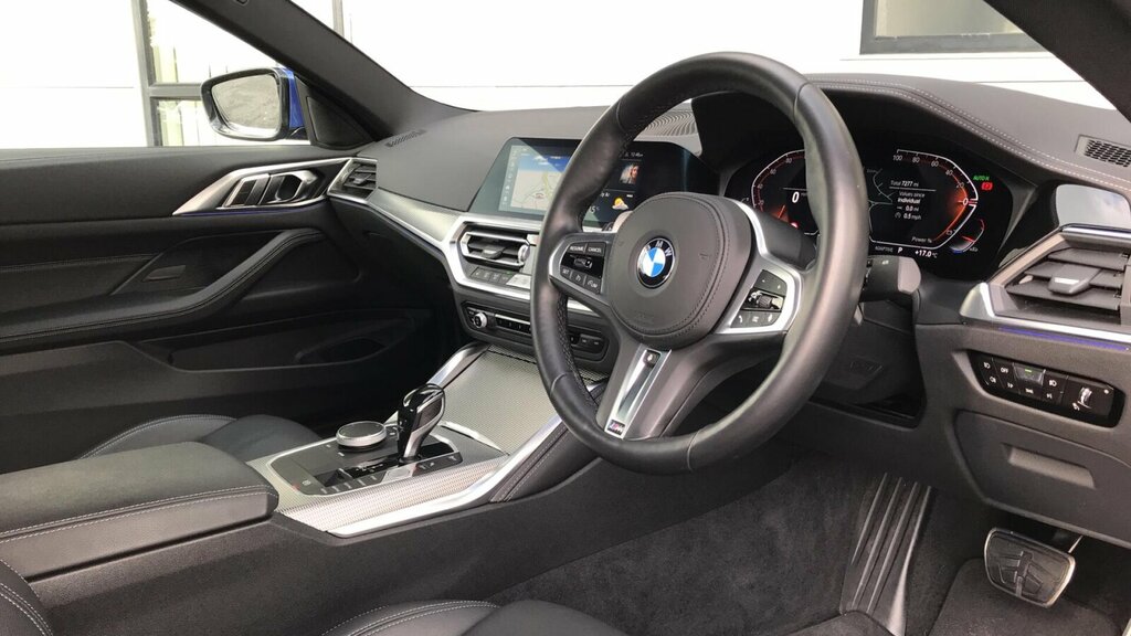 BMW 4 Series Gran Coupe 420I M Sport Coupe Blue #6