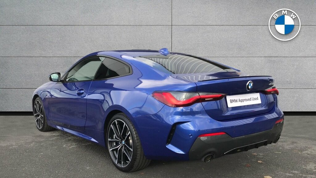 BMW 4 Series Gran Coupe 420I M Sport Coupe Blue #2