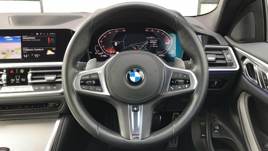 BMW 4 Series Gran Coupe 420I M Sport Coupe Blue #5