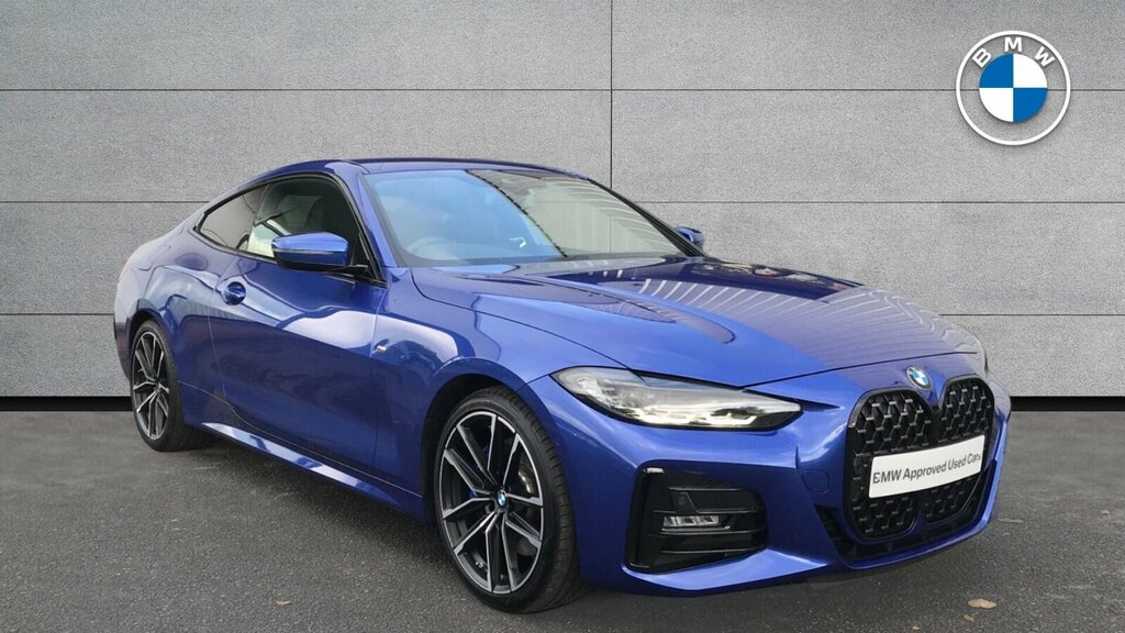 BMW 4 Series Gran Coupe 420I M Sport Coupe Blue