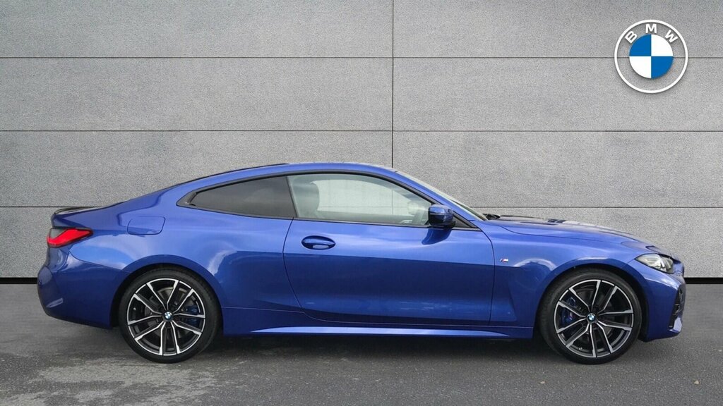 BMW 4 Series Gran Coupe 420I M Sport Coupe Blue #3