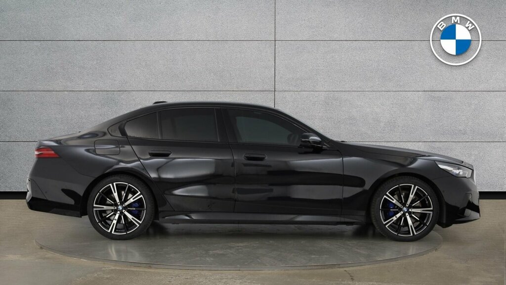 BMW 5 Series 520I M Sport Saloon Black #3