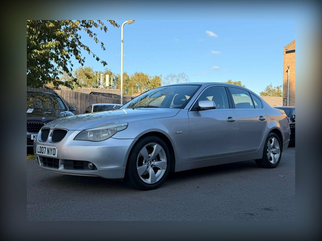 BMW 5 Series 2.0 520D Se Euro 4 Silver #3
