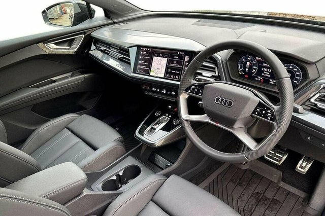 Audi Q4 E Tron S Line Sportback Silver #4