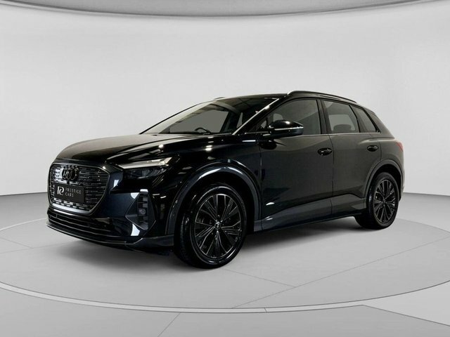 Audi Q4 E Tron S Line Suv Black #3