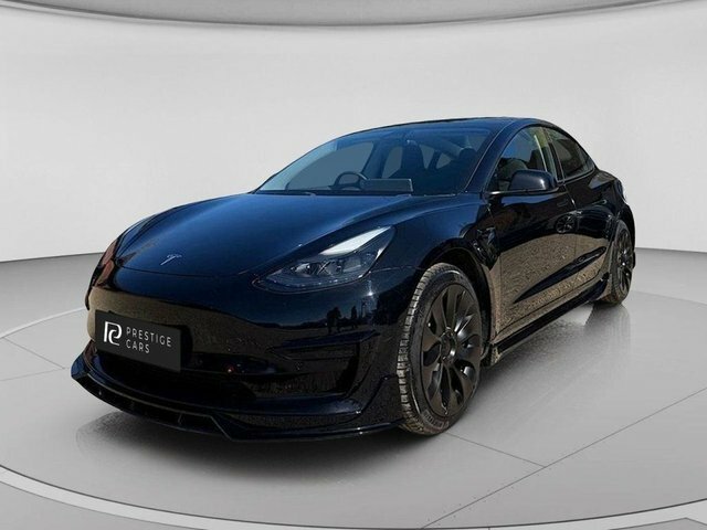 Tesla Model 3 4dr Electric Auto Rwd Black #5