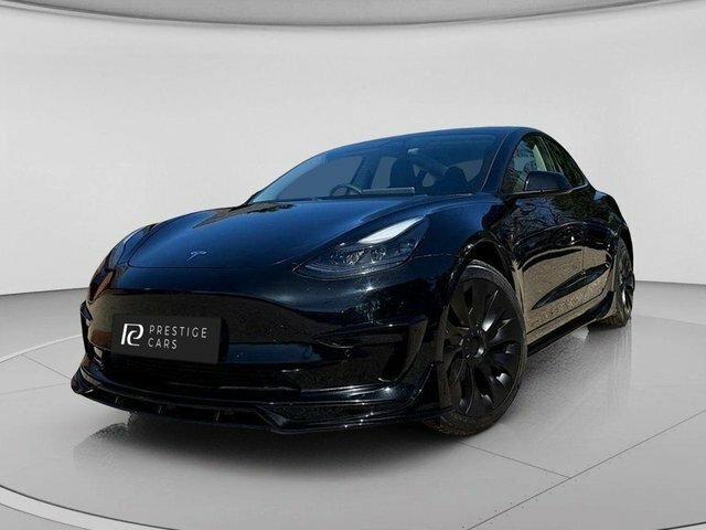 Tesla Model 3 4dr Electric Auto Rwd Black #3