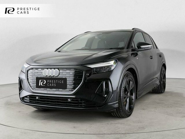 Audi Q4 E Tron S Line Suv Black #3