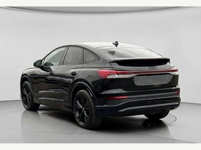 Audi Q4 E Tron S Line Sportback Black #2