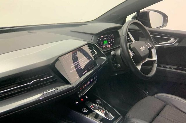Audi Q4 E Tron S Line Sportback Black #5
