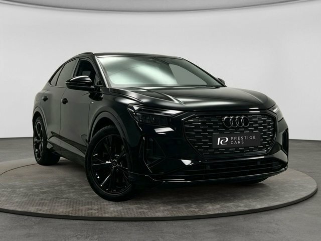Audi Q4 E Tron S Line Sportback Black