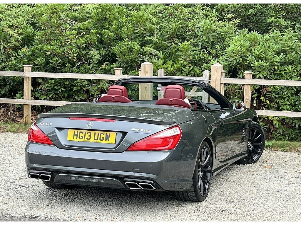 Mercedes-Benz SL Class Sl63 V8 Amg Red #4