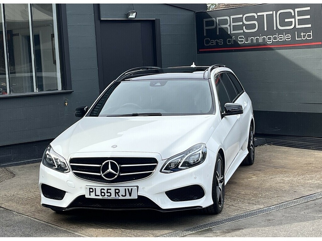 Mercedes-Benz E Class E350 V6 Bluetec Amg Night Edition Black