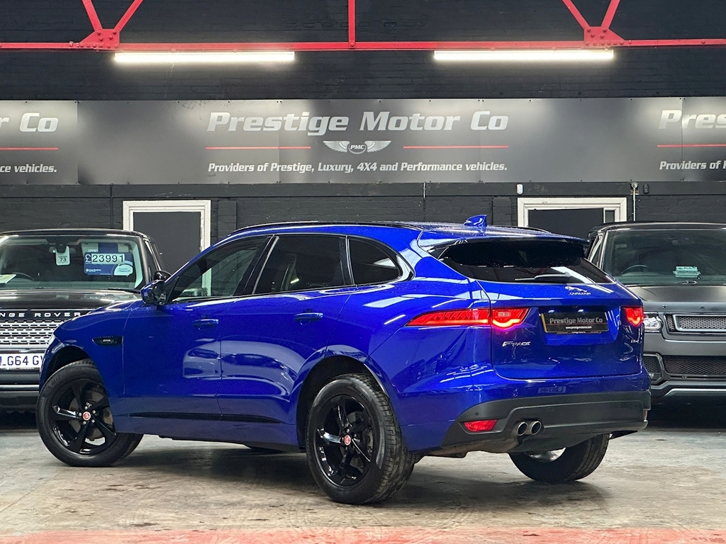 Jaguar F-Pace D180 R-sport Blue #5