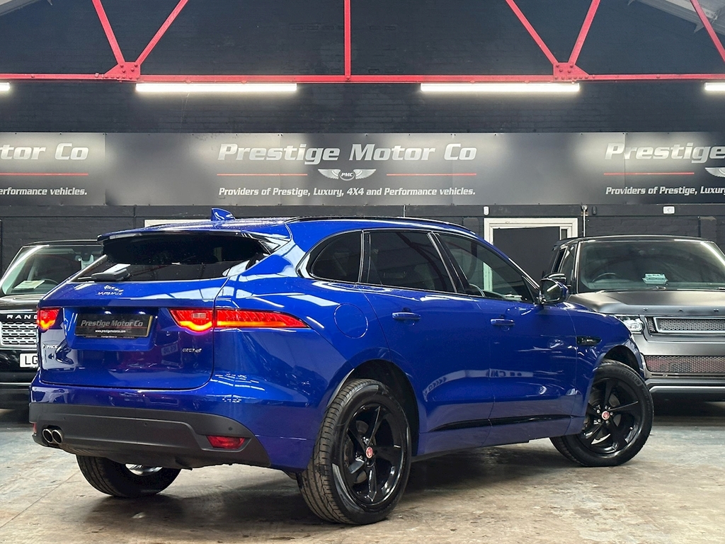 Jaguar F-Pace D180 R-sport Blue #4