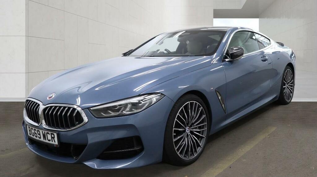 BMW 8 Series 3.0 840D Steptronic Xdrive Euro 6 Ss Blue #2