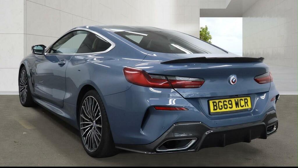 BMW 8 Series 3.0 840D Steptronic Xdrive Euro 6 Ss Blue #5