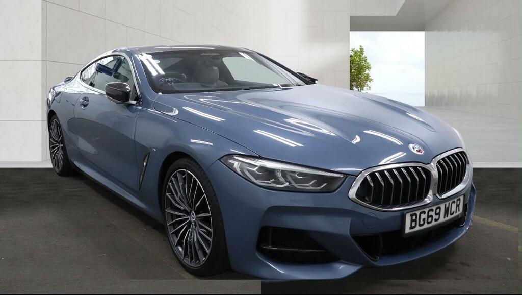 BMW 8 Series 3.0 840D Steptronic Xdrive Euro 6 Ss Blue #3