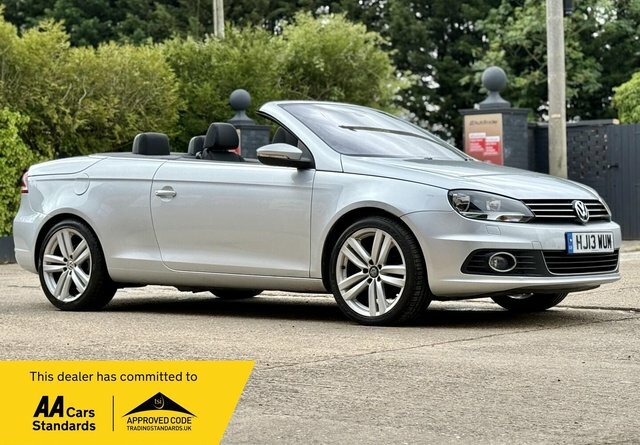 Volkswagen EOS 2.0 Tdi Bluemotion Tech Sport Cabriolet Dsg Euro 5 Silver