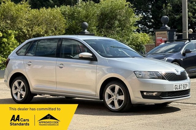 Skoda Rapid Spaceback 1.0 Tsi Se Tech Euro 6 Ss Silver