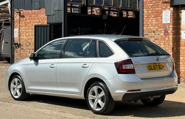 Skoda Rapid Spaceback 1.0 Tsi Se Tech Euro 6 Ss Silver #5