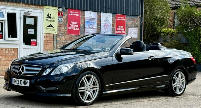 Mercedes-Benz E Class 3.0 E350 Cdi V6 Blueefficiency Sport Cabriolet G-t Black #3