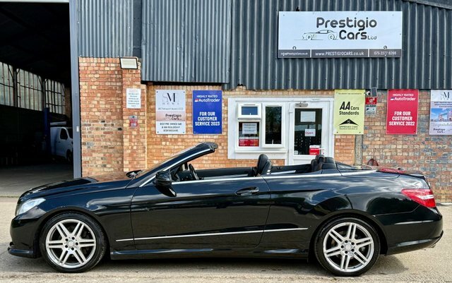 Mercedes-Benz E Class 3.0 E350 Cdi V6 Blueefficiency Sport Cabriolet G-t Black #4