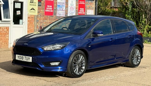 Ford Focus 1.5 Tdci St-line Euro 6 Ss Blue #3