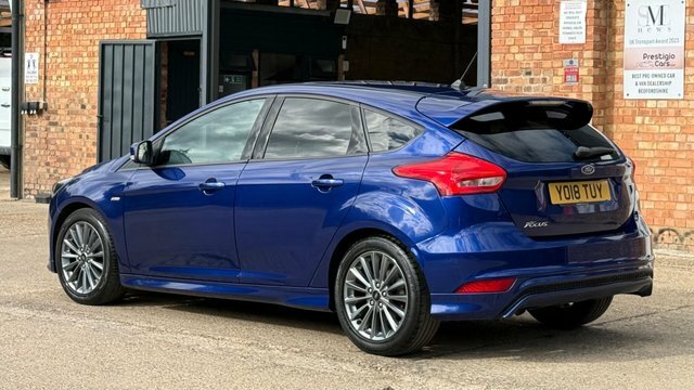 Ford Focus 1.5 Tdci St-line Euro 6 Ss Blue #5