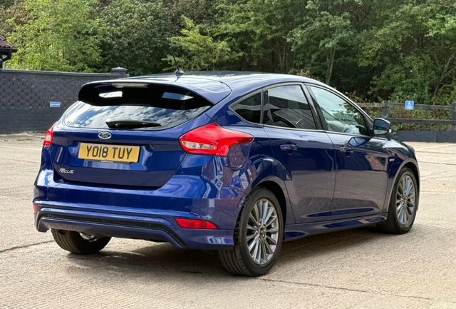 Ford Focus 1.5 Tdci St-line Euro 6 Ss Blue #6