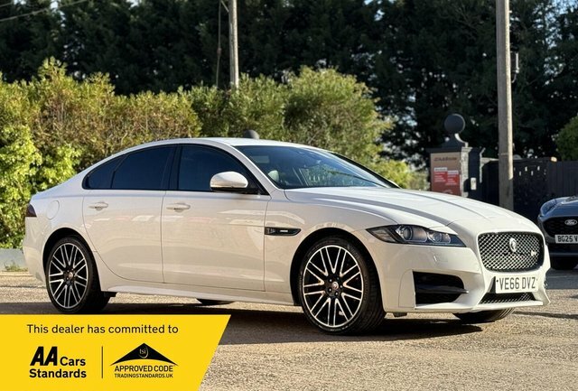 Jaguar XF 2.0D R-sport Euro 6 Ss White