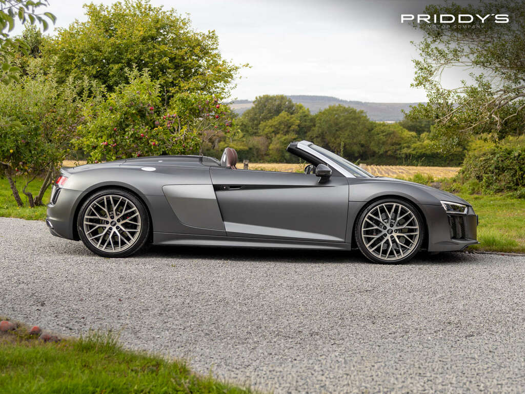 Audi R8 Convertible 5.2 R8 Spyder Quattro V10 4W Grey #3
