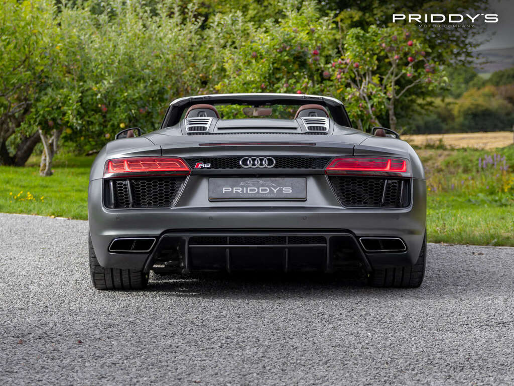 Audi R8 Convertible 5.2 R8 Spyder Quattro V10 4W Grey #6