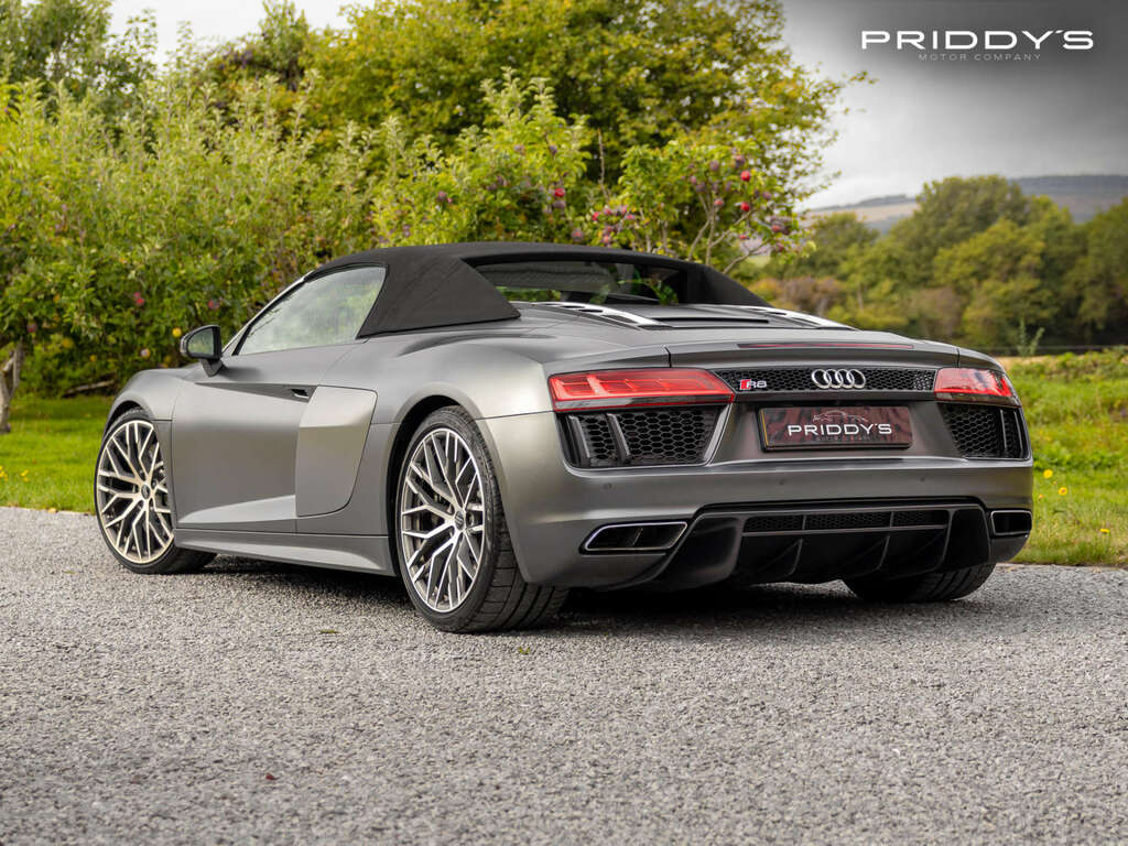 Audi R8 Convertible 5.2 R8 Spyder Quattro V10 4W Grey #5