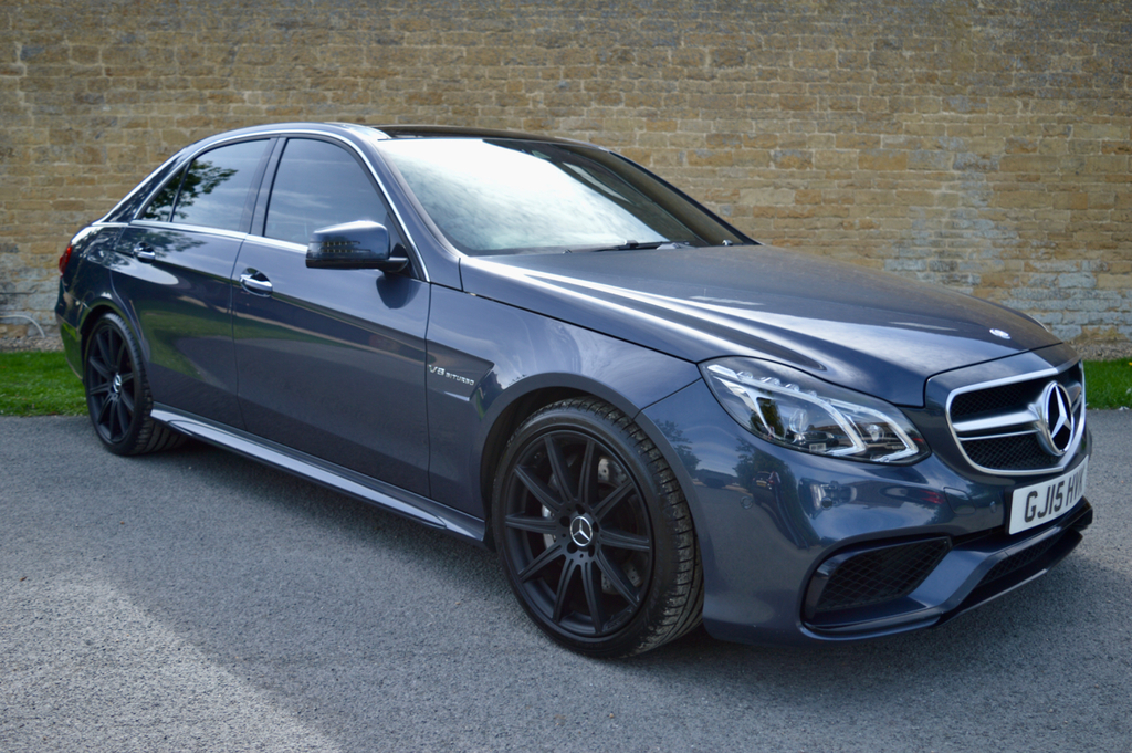 Mercedes-Benz E Class Saloon Blue
