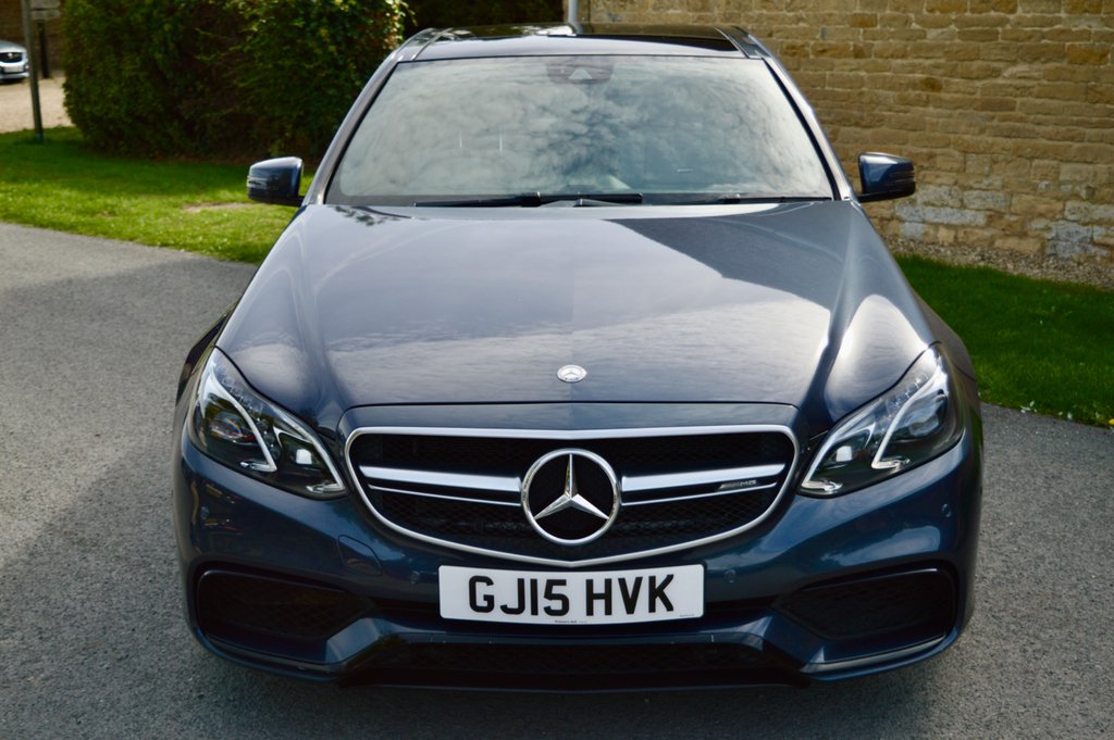 Mercedes-Benz E Class Saloon Blue #2