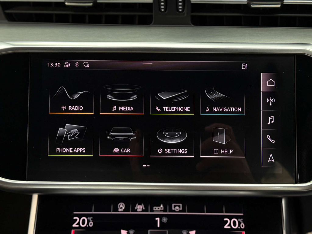 Audi A6 Saloon Tdi Ultra S Line Black Edition Black #48