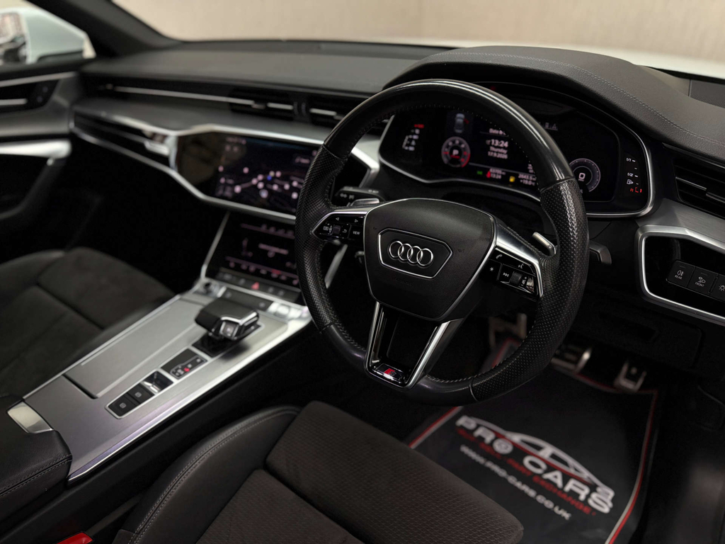 Audi A6 Saloon V6 50 S Line Saloon Tiptronic Quattro Euro White #3