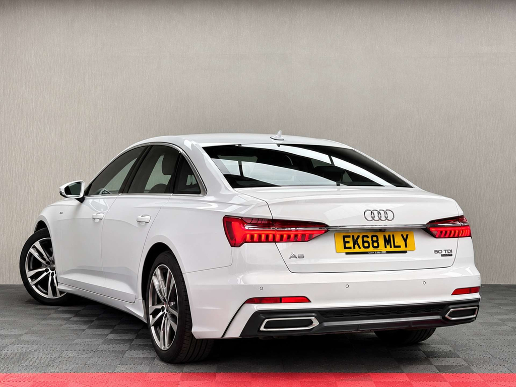 Audi A6 Saloon V6 50 S Line Saloon Tiptronic Quattro Euro White #2