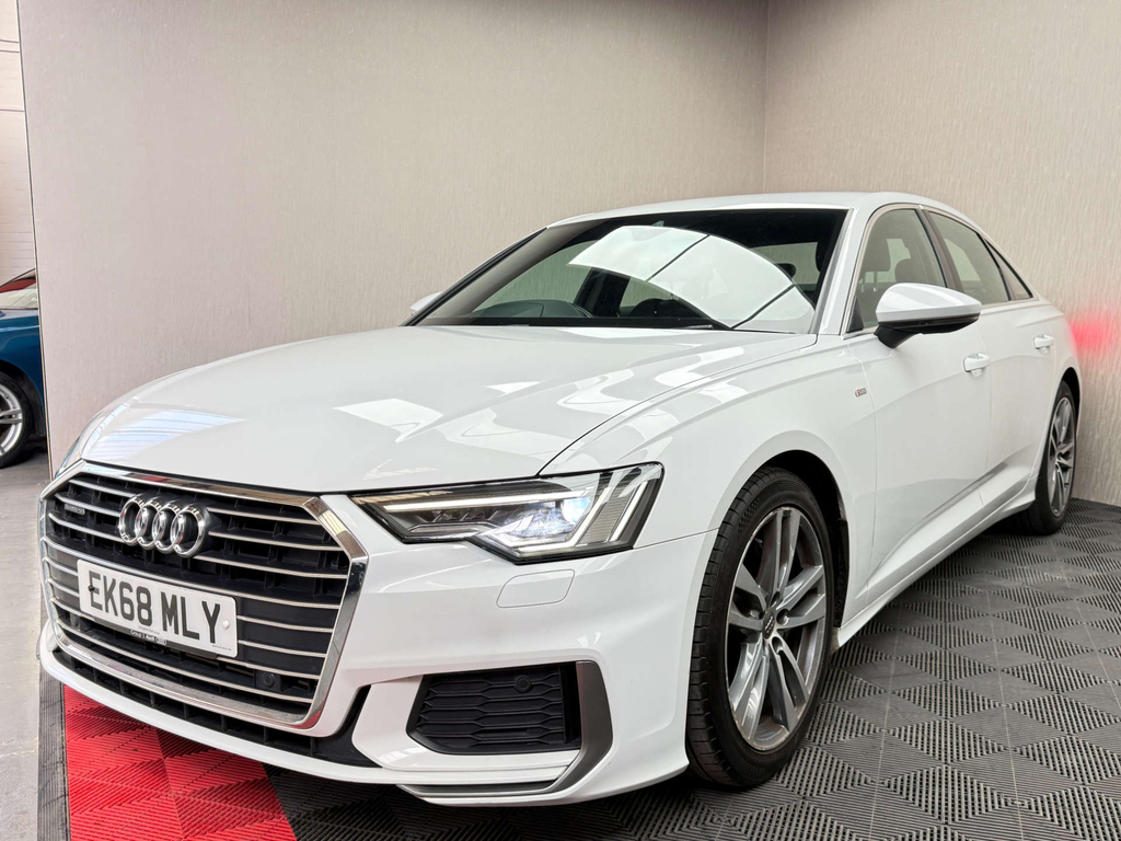 Audi A6 Saloon V6 50 S Line Saloon Tiptronic Quattro Euro White #5