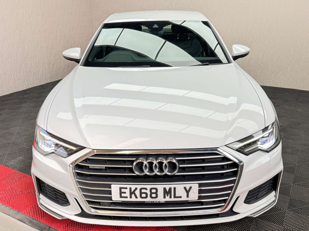 Audi A6 Saloon Tdi Ultra S Line Black Edition Black #11