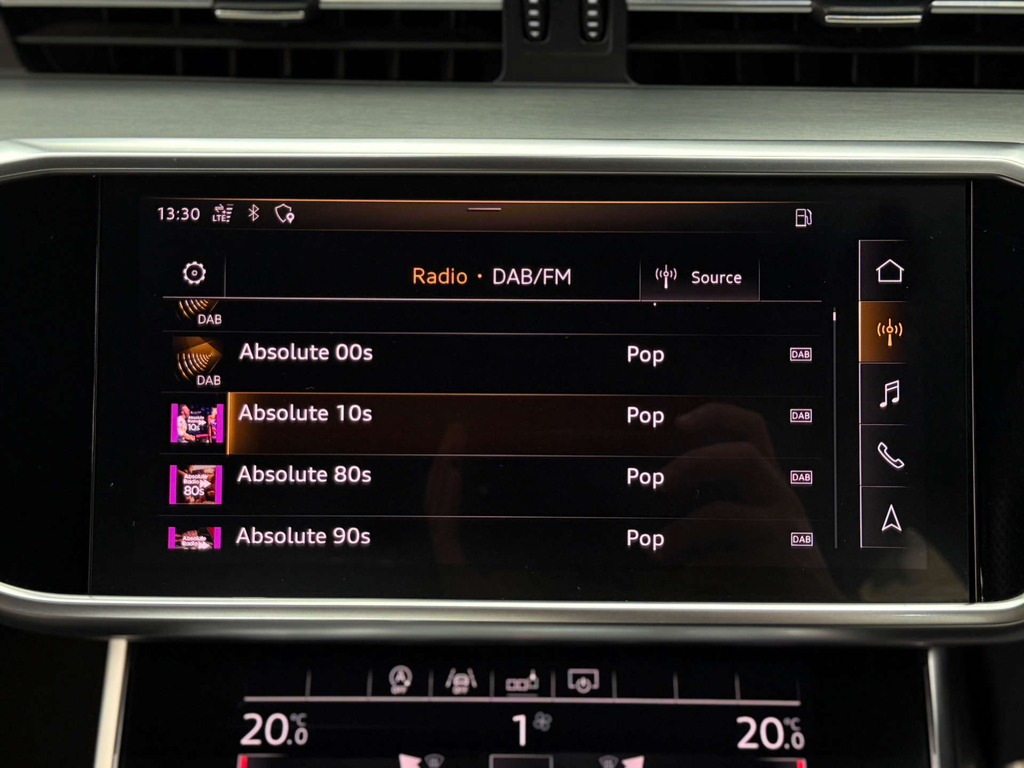 Audi A6 Saloon Tdi Ultra S Line Black Edition Black #47