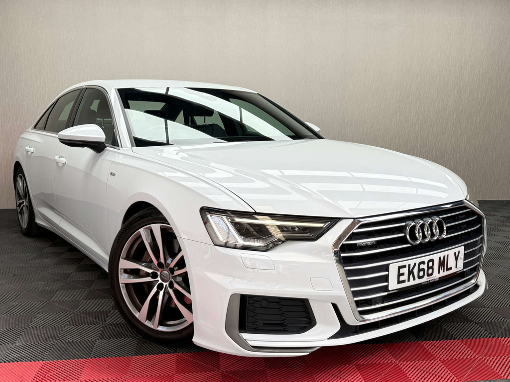 Audi A6 Saloon Tdi Ultra S Line Black Edition Black #17